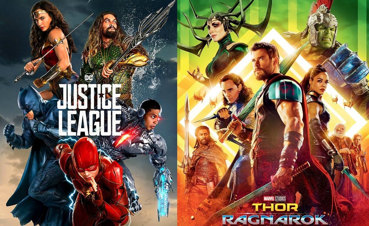 Según los informes, Warner Bros. estaba preocupado de que Justice League podría abrir más bajo que Thor: Ragnarok