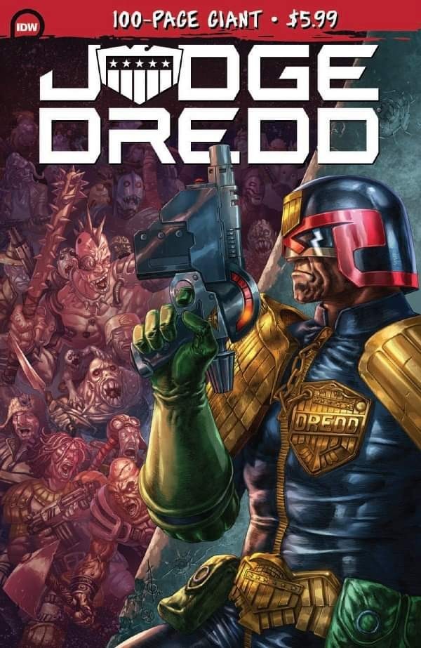 Revisión de cómic - Juez Dredd Gigante de 100 páginas