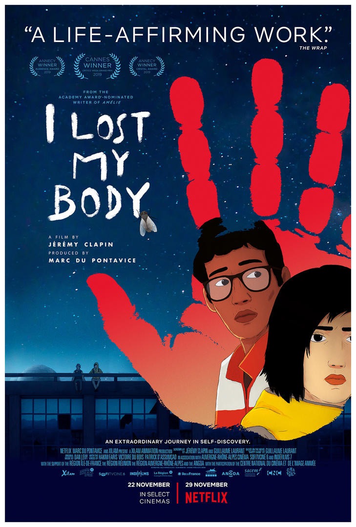 Reseña de la película - Perdí mi cuerpo (2019)