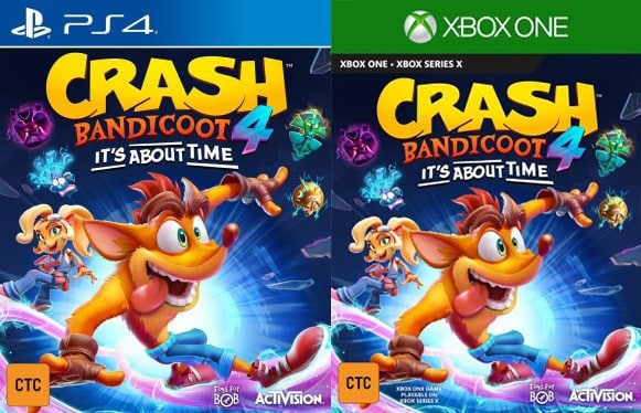 Crash Bandicoot 4: se trata de Time Covers