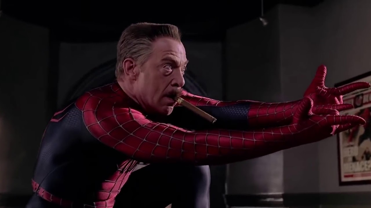 J Jonah Jameson como Spider-Man!  JK Simmons se pone el traje |  Lejos ...
