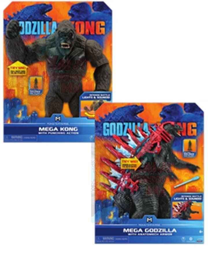 Godzilla vs Kong Mega Kong Mega Godzilla nuevas muñecas