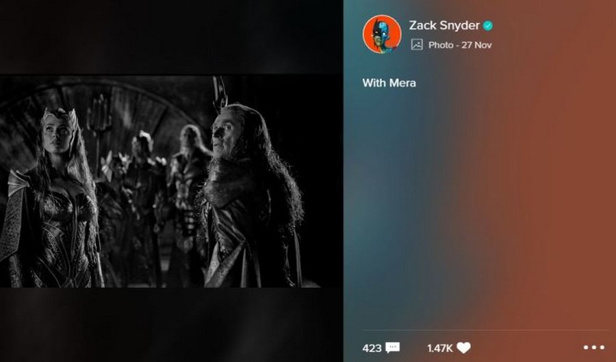 Willem Dafoe en la versión de Zack Snyder de Justice League 2