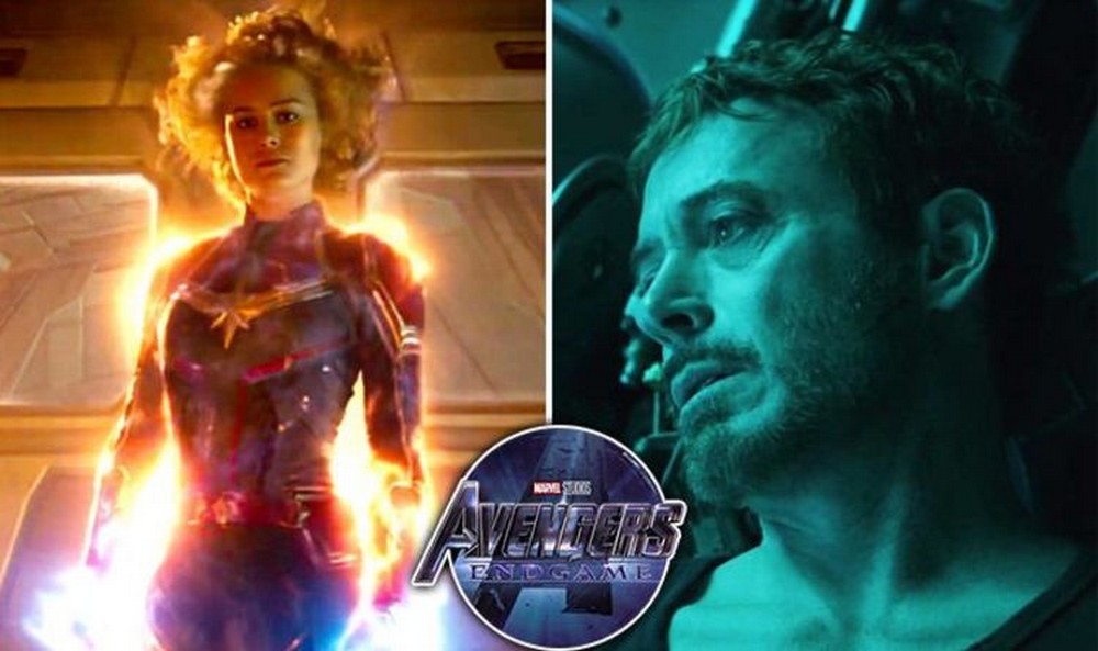 Avengers: Endgame - Captain Marvel y Iron Man con nueva armadura están en imagen promocional