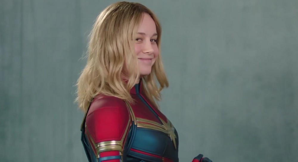 Avengers: Endgame: el video muestra a Brie Larson probándose el uniforme del Capitán Marvel