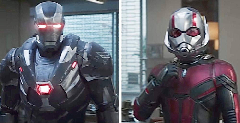 Avengers: Endgame: la nueva promoción tiene un momento divertido entre Combat Machine y Ant-Man