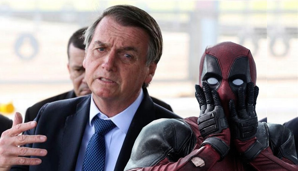 Bolsonaro se niega a enviar un abrazo a Deadpool y el video se vuelve viral