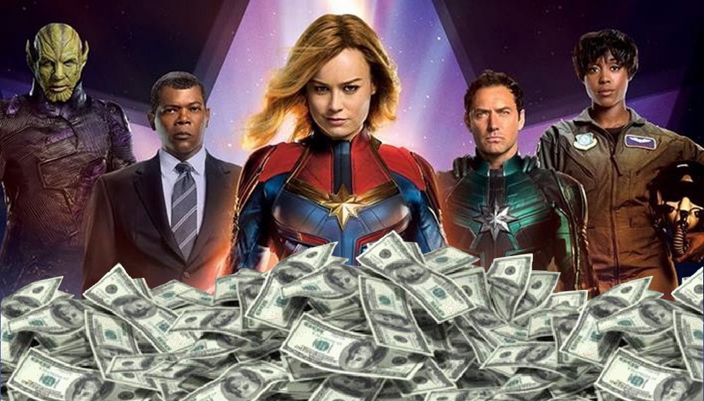 Captain Marvel alcanza los $ 990 millones en la taquilla mundial