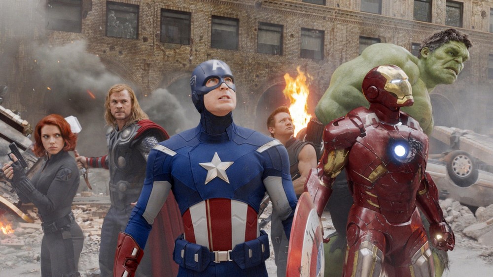 Foto lanzada de los Vengadores originales reunidos en la nueva versión de la escena de la primera película