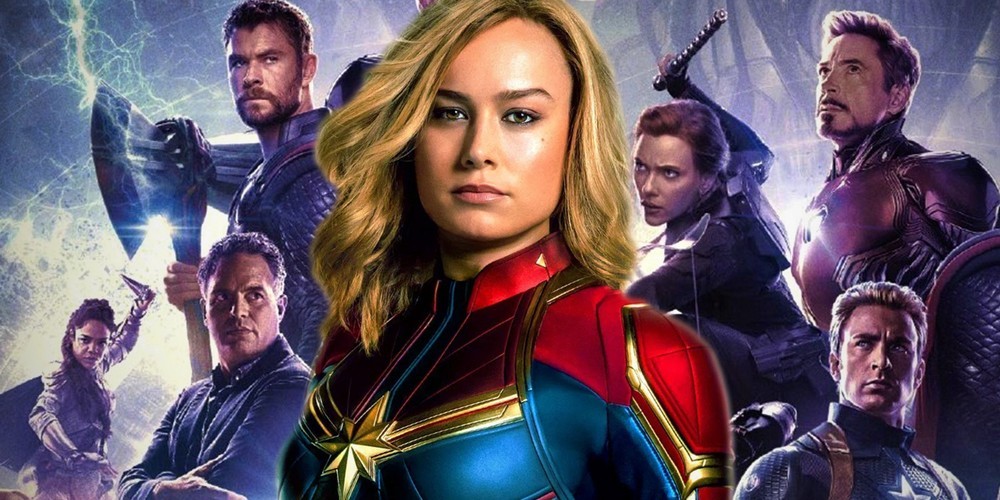 Fotos entre bastidores lanzadas del rescate de Tony Stark por el Capitán Marvel en Avengers: Endgame