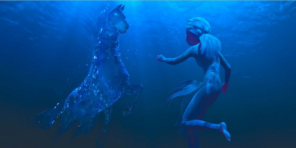 Frozen 2 - Disney revela qué tipo de ser mágico es el caballo de agua que Elsa encuentra en el trailer