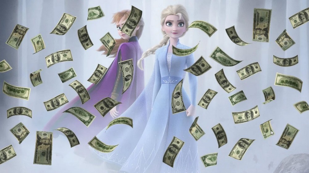 Frozen 2 juega la película de Marvel y se convierte en la tercera mayor recaudación de 2019