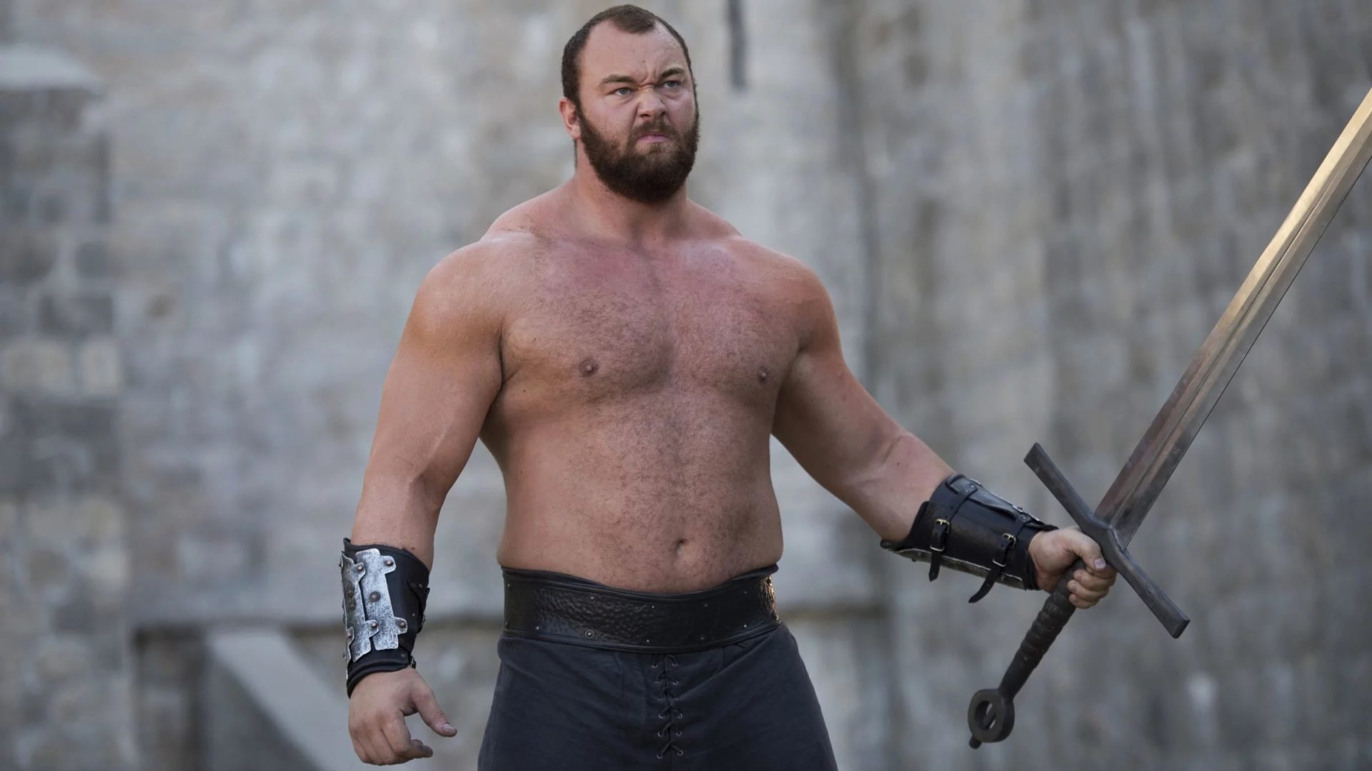 Game of Thrones Mountain rompe un récord mundial de levantamiento de pesas.  vea