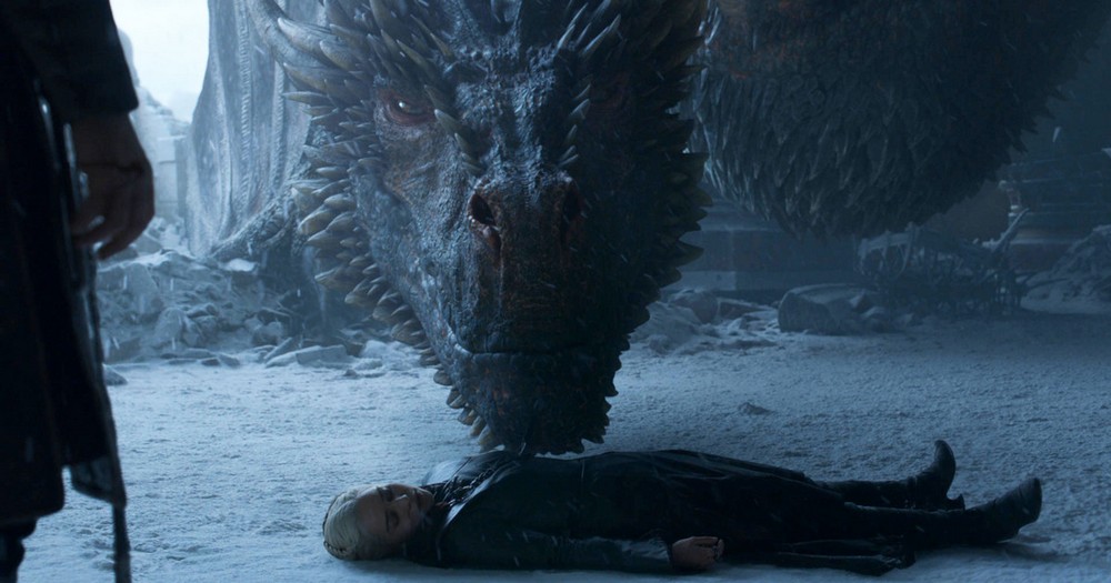 Game of Thrones - showrunners revelan dónde Drogon llevó a Daenerys