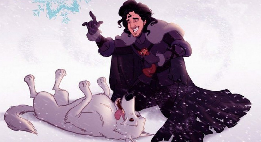 Los ilustradores brasileños imaginan cómo sería si Game of Thrones fuera una animación de Disney