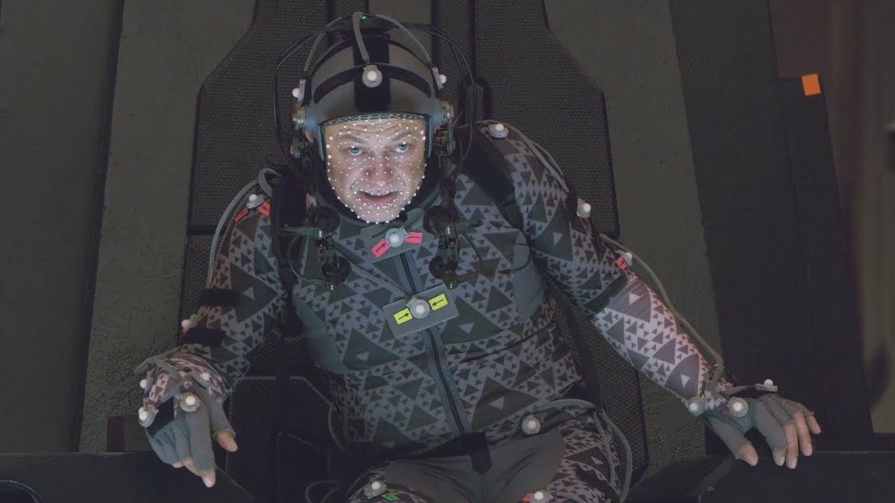 Mira a Andy Serkis actuar como Snoke sin efectos visuales en Star Wars: The Last Jedi