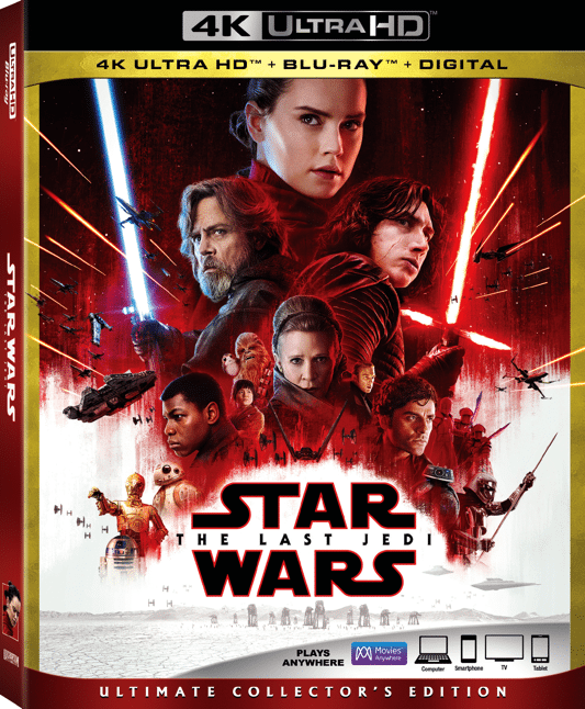 Star Wars: The Last Jedi, el lanzamiento de entretenimiento en el hogar detallado, contará con 14 escenas eliminadas