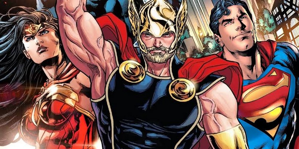 Superman y Wonder Woman levantan el martillo de Thor en el nuevo cómic de Marvel