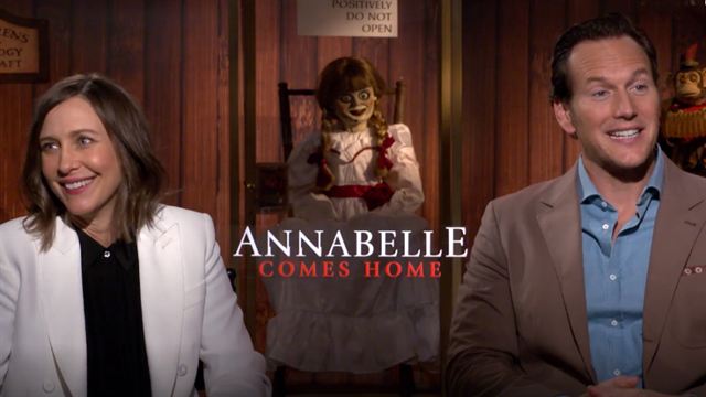 Annabelle 3 Entrevista Patrick Wilson, Vera Farmiga y el productor James Wan