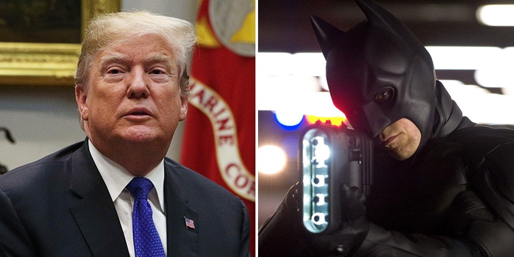 Video de Donald Trump con la pista de Batman eliminada de Twitter después de la queja de Warner