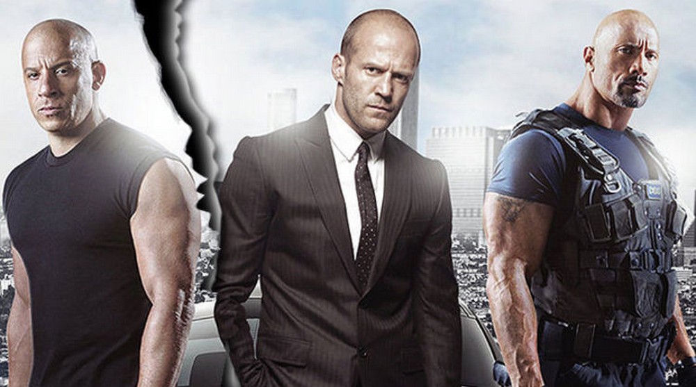 Vin Diesel, The Rock y Jason Statham por contrato no pueden perder peleas