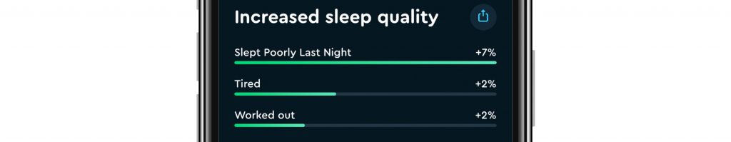 estadísticas de calidad del sueño