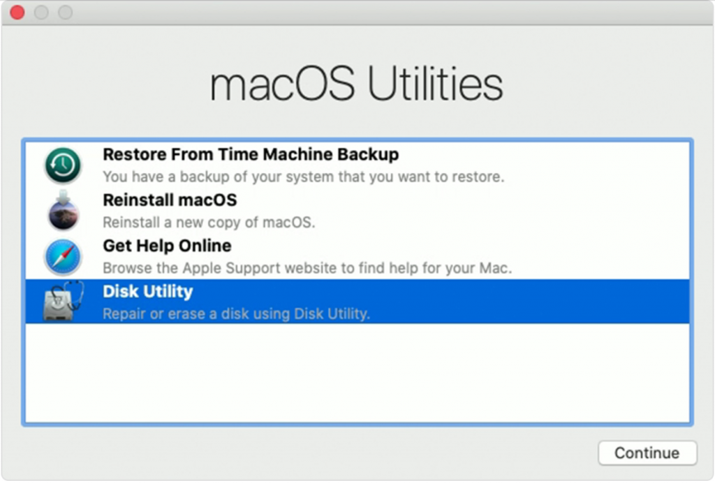 Utilidades de macOS
