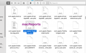 Archivos de preferencias de Mac