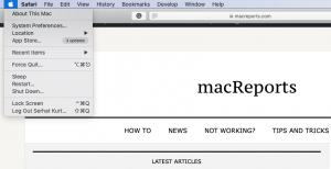 Reiniciar Mac