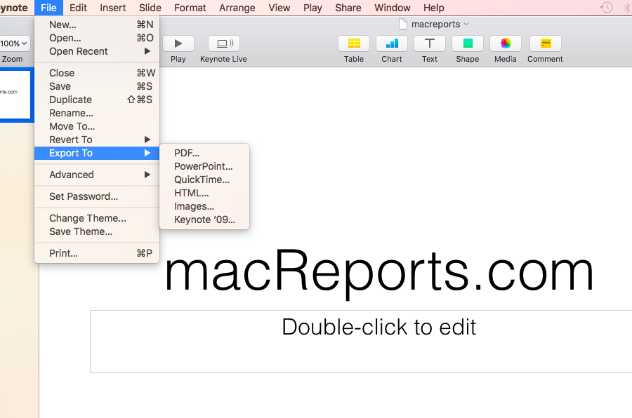 mac keynote 