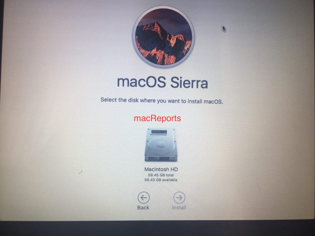 dónde instalar mac OS