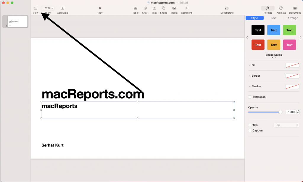 Cómo agregar notas del presentador en Keynote en Mac, iPhone y iPad