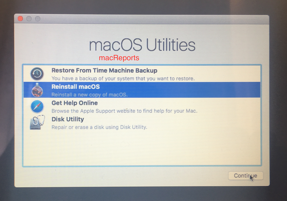 Utilidades de Mac