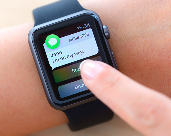 Apple Watch text notifications