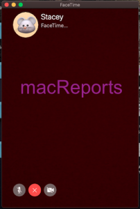 Mac FaceTime black screen