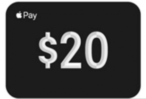 Apple Pay $20