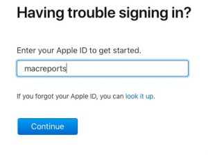 ¿Has olvidado tu ID de Apple?