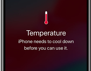 iPhone get hots