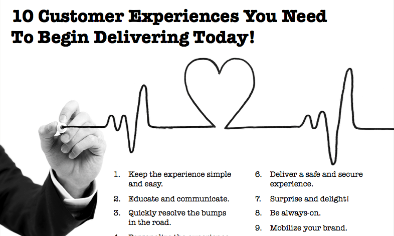 10 experiencias de cliente que necesita ofrecer hoy