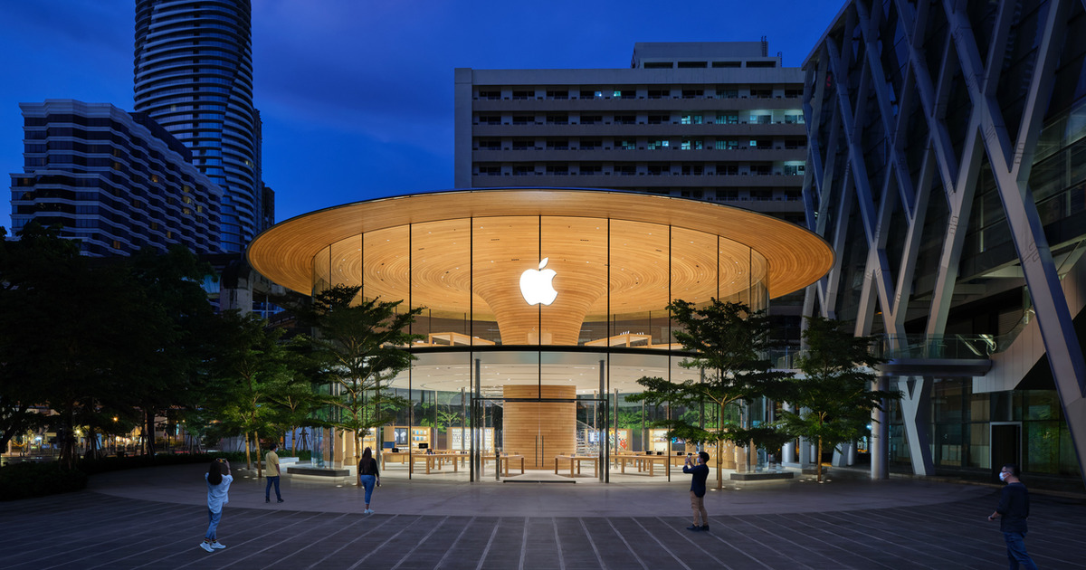 La nueva Apple Store en Bangkok, Tailandia, abrirá el viernes