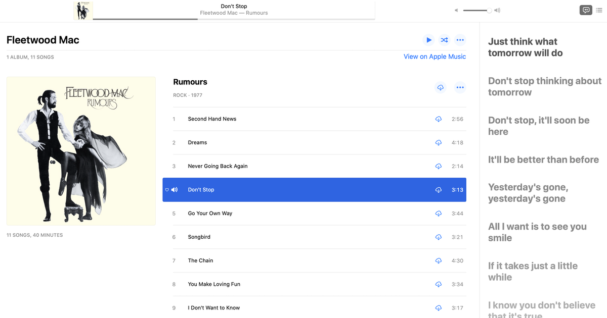 Apple Music: cómo 'ver letras' y cantar con sus canciones favoritas