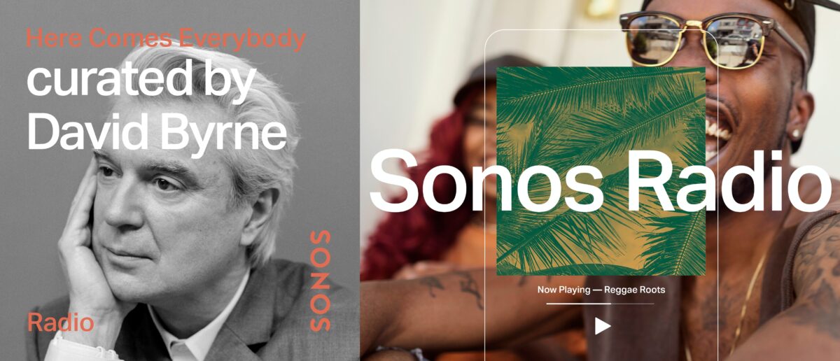 Sonos Radio con Reggae y David Byrne
