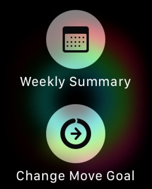 Cambiar Move Goal en la aplicación Apple Watch Activity