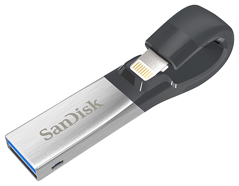 Agregue hasta 128 GB de almacenamiento a su iPad o iPhone con SanDisk iXpand.  ¡Hacen grandes regalos!