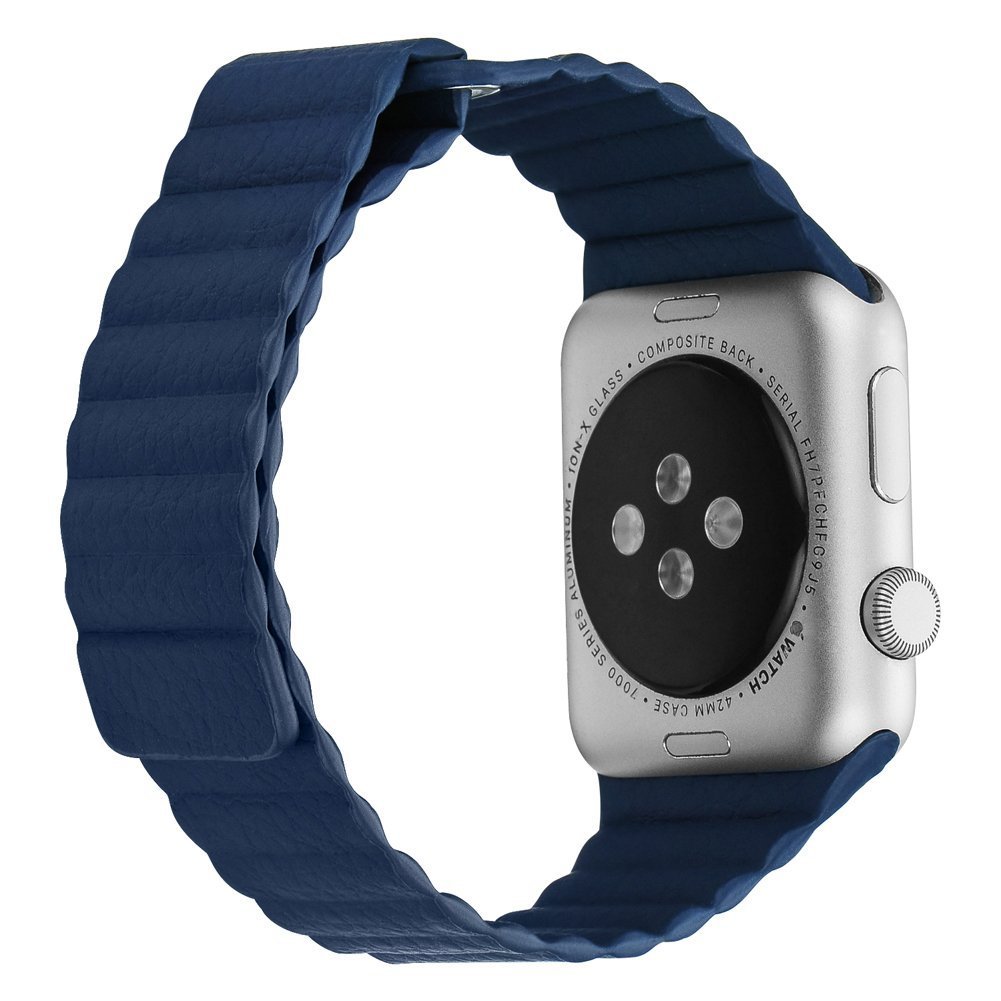 La correa Bandkin Midnight Blue para el Apple Watch.