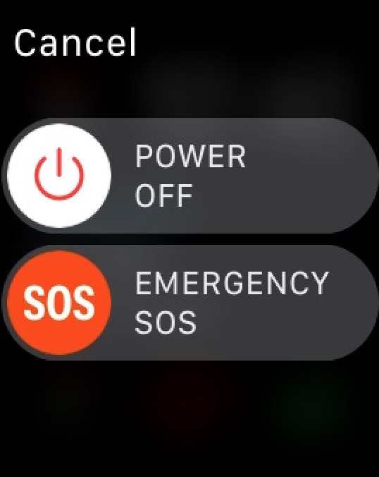 SOS de emergencia de Apple Watch
