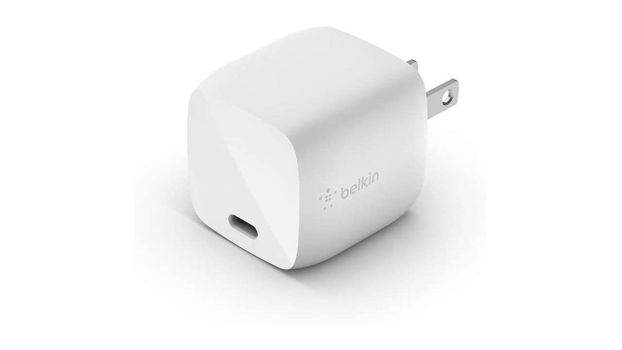Cargador GaN USB-PD de 30 W de Belkin (confiable)