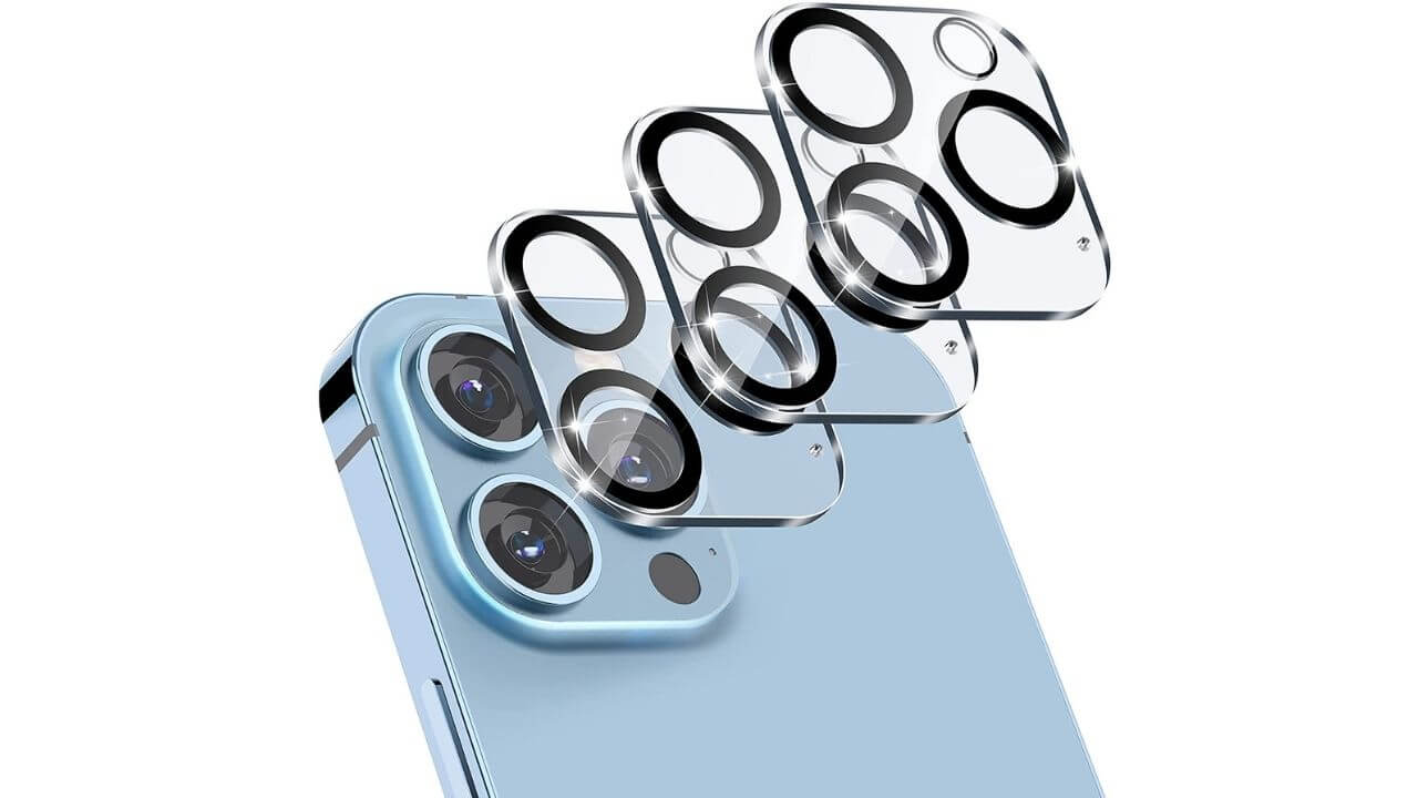 Protector de lente de cámara VASG para iPhone 13 Pro (paquete de 3)