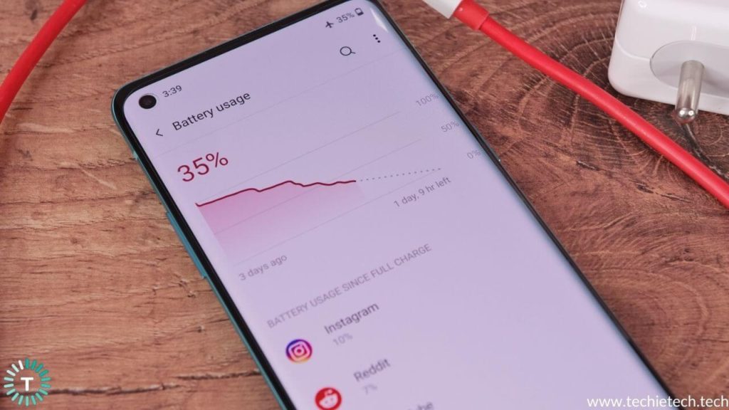 Revisión de la duración de la batería de OnePlus 8