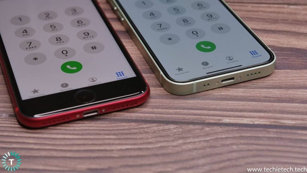 iPhone 12 Mini vs iPhone SE Calidad de llamada